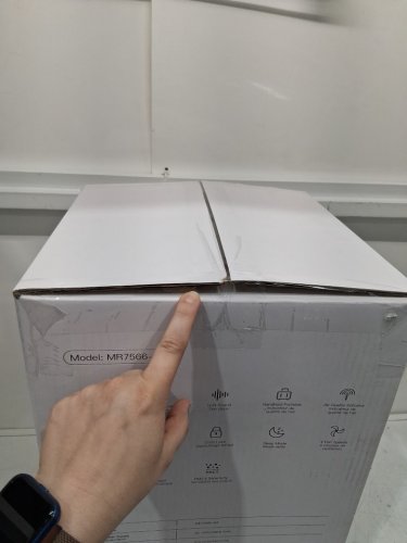 MORENTO HEPA WI-FI AIR PURIFIER - 3600SQ.FT. - WHITE (MODEL: MR7566-WF) image 3
