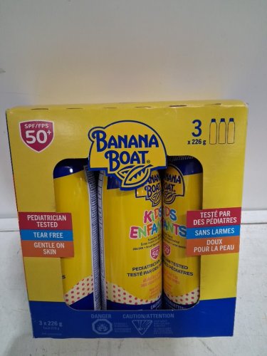 3 kids BANANA BOAT VALUE SIZE tear free SPRAY SUNSCREEN - SPF50 - 226g/each - (Model: 1745131) image 2