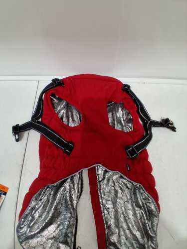 southpaw winter jacket with built in harness - LARGE/EXTRA LARGE - red (model: sOPRJ13443) image 3