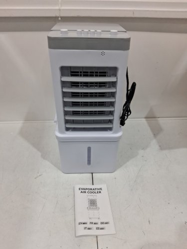 zorblent portable 4-in-1 Air Conditioner with 3 icepacks - 12l tank, 3 speeds, 70w - white (model: GDS-620) image 3