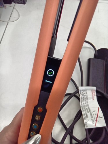 dyson airstrait wet to dry hair straightener - LIMITED EDITION APRICOT/ TOPAZ  (model: ht01) image 7