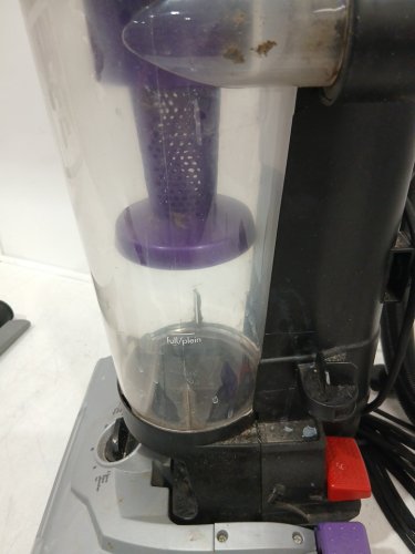 BISSELL AEROSWIFT TURBO UPRIGHT corded VACUUM WITH CLEANING TOOLS - PURPLE/GREY (MODEL: 1808B) image 4