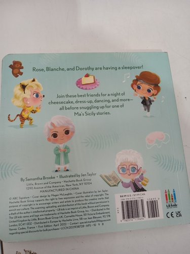 (Boardbook) The Golden Girls: Goodnight Girls by Samantha Brooke and Jen Taylor image 3