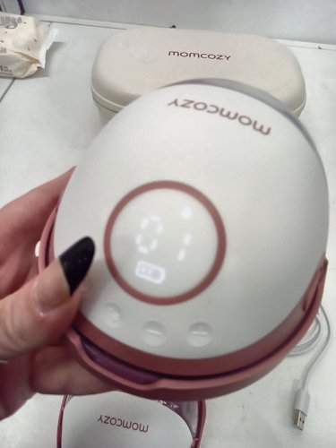 MOMCOZY MOBILE STYLE M6 HANDS-FREE SLIM DOUBLE BREAST PUMP - COZY RED (MODEL: BP311) image 9