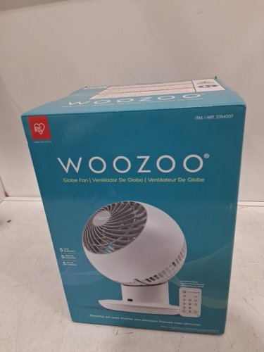IRIS Woozoo 5-Speed OSCILLATING Globe Fan - 82FT RANGE - WHITE (Model: PCF-SC15T-CT/2354207) image 4