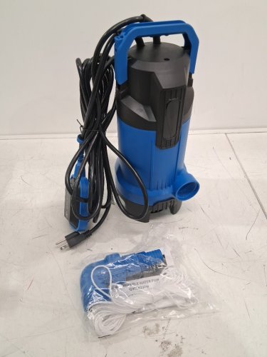 FOTING Electric Submersible Utility Pump for Draining Pools - 1.5HP - 6300GPH (MODEL: Q900B237M) image 3