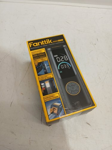FANTTIK S200 APEX POWERFUL PORTABLE AIR PUMP AND TIRE INFLATOR WITH POWER BANK AND FLASHLIGHT - BLACK/YELLOW (MODEL: S200 APEX/ 2787419) image 4
