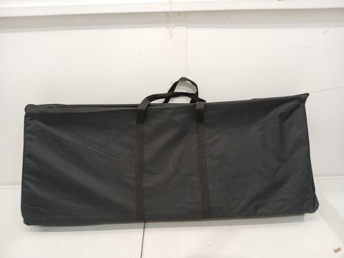 Portable foldable Tradeshow Table display exhibition counter - 77.9" x 15" x 34.6" - black/silver (model: dx9930-b) image 3