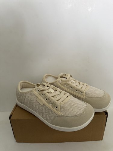 ADULT HOBIBEAR Barefoot Shoes WIDE TOE Lightweight for Running, Walking & Gym - M: 8.5/ W: 9.5 - BIEGE image 2