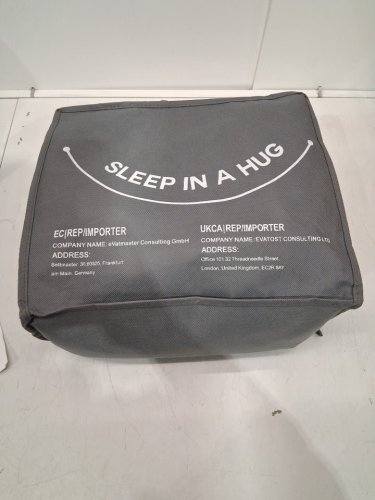 Topblan Cooling Weighted Blanket for Adults - 12lb - 48" x 72" - Twin Size - black image 2