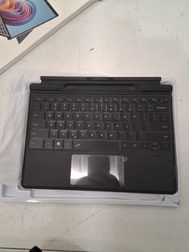 wireless bluetooth ultra slim keyboard for surface pro series 8/9/X - 13" - black image 3