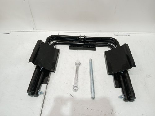 Tire Leveler For Light RV Trailers Steel Powder Coated - black (model: LYOM-244-1) image 3