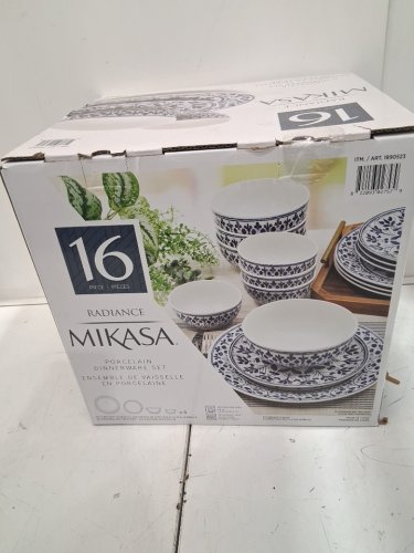 16PC MIKASA Dinnerware Set - Radiance - (MODEL: 1890523) image 2