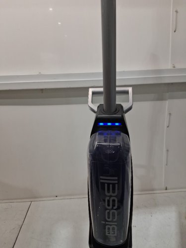 Bissell spinwave cordless hard floor spin mop - grey/blue (model: 2315b) image 3