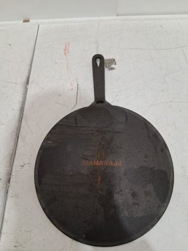 maharaja cast iron flat tawa cool touch handle - 10" image 4