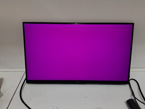 AOC  Full HD LED Monitor with Adaptive Sync VGA & HDMI - 22" - 120HZ - black (model: 22B35HM23) image 10