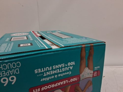 66PK PAMPERS CRUISERS 360° DIAPERS - WHITE - SIZE 7 image 4