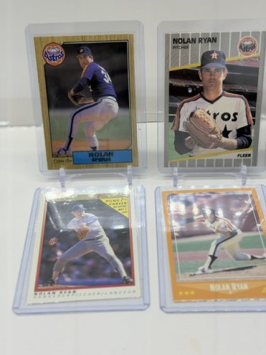 6 ASSTD NOLAN RYAN CARDS image 4