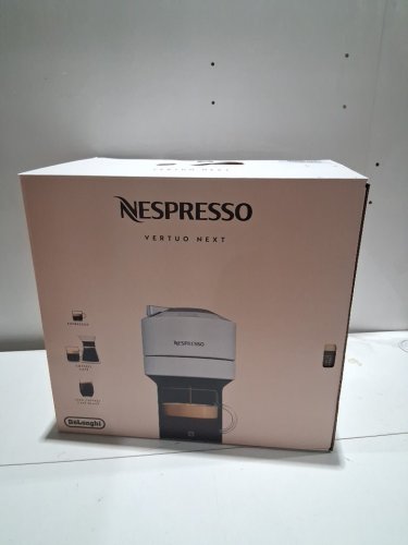 NESPRESSO BY delonghi VERTUO NEXT single serve ESPRESSO & coffee MACHINE - WHITE/BLACK (MODEL: ENV120WCA) image 3