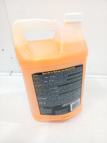 MEGUIAR'S WASH AND WAX CITRUS SCENT - 3.78L - orange image 3