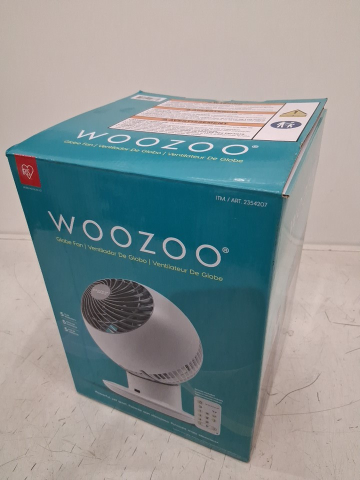 IRIS Woozoo 5-Speed OSCILLATING Globe Fan - 82FT RANGE - WHITE (Model: PCF-SC15T-CT/2354207) image 4