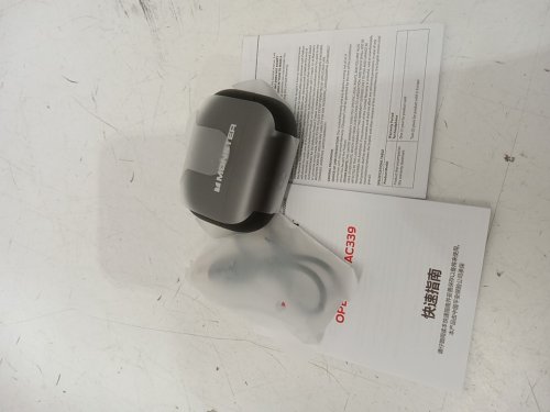 MONSTER OPEN EAR AC339 HEADPHONES - BLUETOOTH 6.0 OPEN EAR CLIP WIRELESS EARBUDS - TOUCH CONTROL - IPX6 WATERPROOF - BLACK (MODEL: AC339) image 3