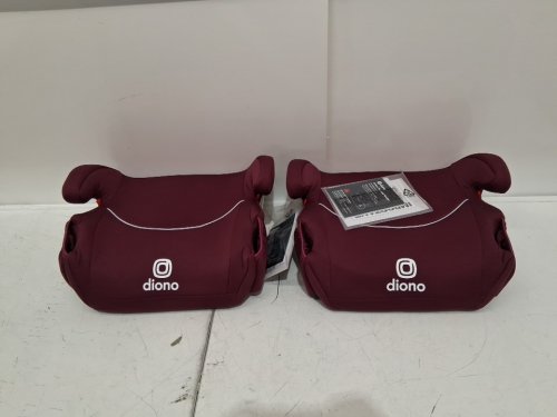 2pk DIONO SOLANA NO LATCH BACKLESS BOOSTER SEAT - 40-120lb capacity - PINK (MODEL: 32061-NA-01) image 3