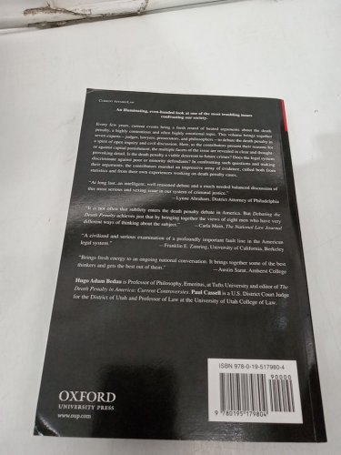 (Paperback) Debating the Death Penalty: Experts from both sides make their case by Hugo Bedau and Paul Cassell image 3