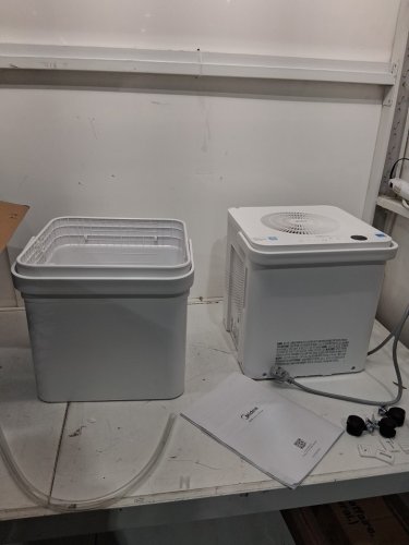 MIDEA CUBE 50 PINT SMART WIFI DEHUMIDIFIER - 4,500 SQ. FT - WHITE (MODEL: MAD50S1QWT-A) image 2