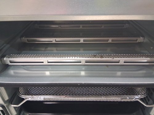 NINJA SMART DOUBLE OVEN 12-IN-1 FLEXDOOR SMART FINISH AIR FRY CONVECTION OVEN WITH BUILT-IN THERMOMETER - 120V - STAINLESS STEEL (MODEL: DCT451) image 4