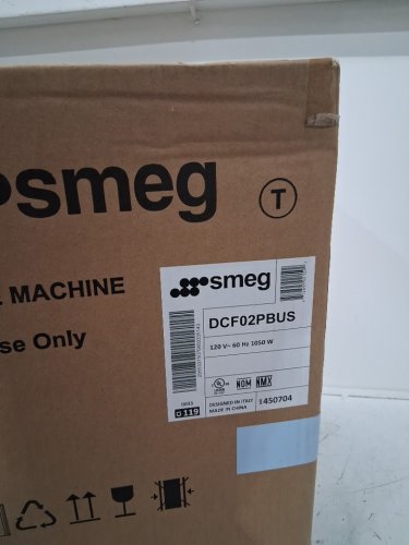 SMEG 1950's retro style digital display coffee maker - 10 cups - pastel blue (model:DCF02PBUS) image 3