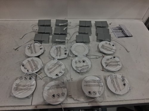 12PK Luminus ELITE LED Recessed Panel Light Kit with Integrated Junction Box (MODEL:5850009) image 3