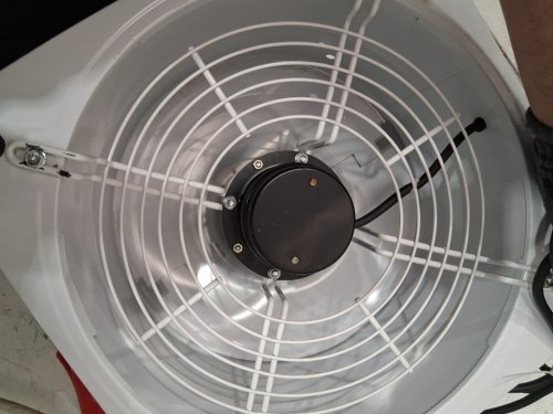 Exhaust Fan for Kitchen Window Wall Ventilator - white - (FD-350-2) image 2