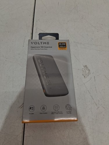 Voltme Hypercore 10K Essential Ultra-Thin power bank - 22.5w - 10000mah - grey (model: hp10a) image 2