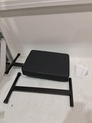 ON-STAGE DELUXE X-STYLE BENCH - 300LB MAX - BLACK (MODEL: KT7800) image 3