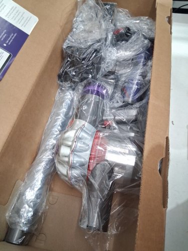 DYSON V8 plus Rechargeable HANDHELD stick VACUUM cleaner with attachments - grey/purple (model: sv25) image 5