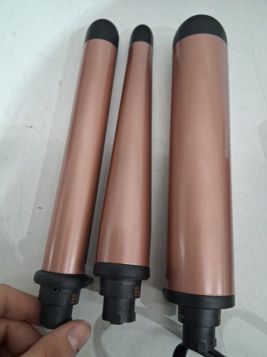 5pc CONAIR INFINITI PRO interchangeable curling irons - rose gold/black (model: cb0723gdc) image 5