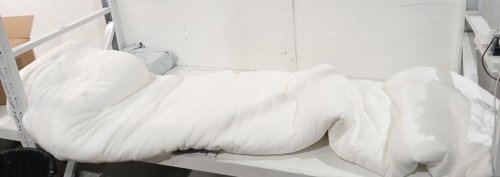3pc Mellow Comforter Extra Fluffy Double-Stuffed Down Alternative Duvet Insert and cooling pillow cases - queen - white image 4