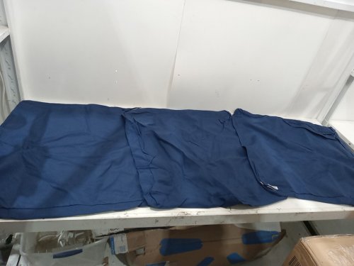 14PC outdoor patio cushion covers with uv/fade protection - 27" x 27" - navy blue (model: b662-0lf-pecc-navy) image 7