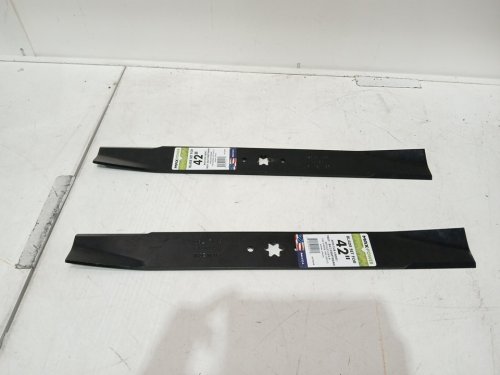 MaxPower Blade Set - For MTD, Cub Cadet, and Troy-Bilt Mowers - 42" - Black (Model: 561556b) image 3