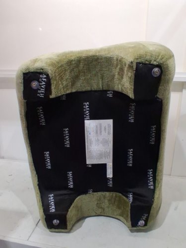 Safavieh Randal Chenille Accent Chair - 275LBS CAP - 34.8" x 30.9" x 28.3" - Olive Green (Model: SFV4878B) image 5