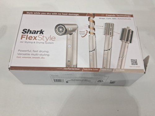SHARK FLEXSTYLE AIR STYLING & DRYING SYSTEM WITH 5 ATTACHMENTS - STONE/ROSE GOLD (MODEL:HD430C) image 2