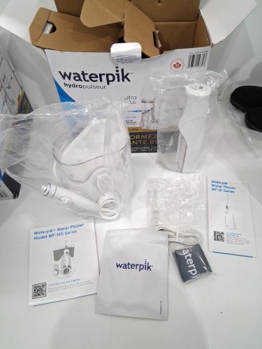 WATERPIK ULTRA PLUS & CORDLESS ENHANCE WATER FLOSSER COMBO PACK - WHITE (MODEL: 2702338) image 2