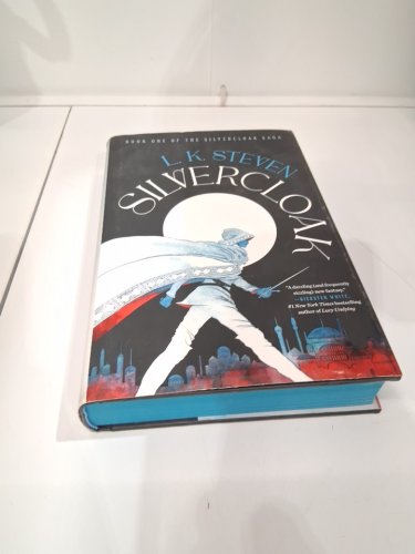 (hardcover) silvercloak deluxe edition with sprayed edges a novel by l.k. steven image 2