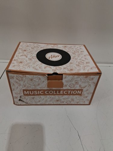 RETRO STYLE Portable Bluetooth CD PLAYER  - oak (MODEL: Y-02) image 2