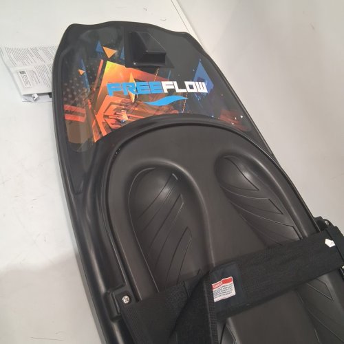 Serene Life Water Sport Kneeboard with Strap for Boating, Waterboarding, Kneeling Boogie Boarding, Knee Surfing - black (model: SLKB20) image 7