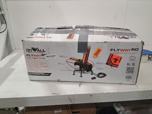 DO ALL OUTDOORS FLYWAY60 AUTO CLAY PIGEON TRAP WITH ANODIZED THROWING ARM ADJUSTABLE ANGLES AND REMOVABLE FOOT PEDAL - INCLUDES 60 CLAY TARGETS AND REMOTE CONTROL - BLACK (MODEL: FW60) image 5