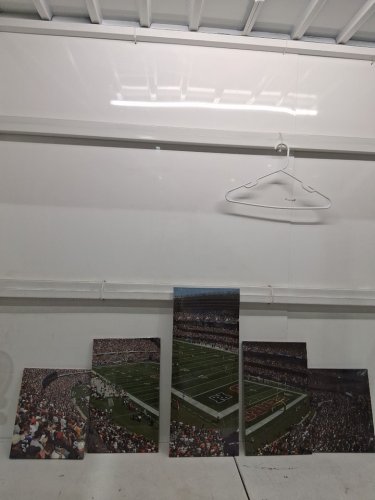 5PC CANVAS WALL ART CHICAGO BEARS SOLDIER FIELD - 24" X 55" - MULTICOLOUR image 3