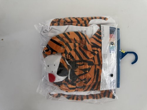 UNISEX RUBIES TIGER ONESIE COSTUME - M: LARGE W: EXTRA LARGE - ORANGE/BLACK (STYLE: 702799) image 3