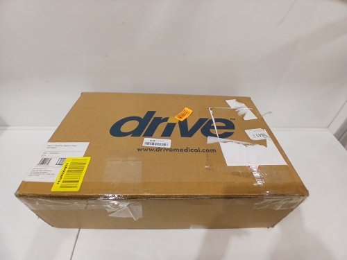Drive Medical Bariatric Heavy Duty Bathroom Bench with Back - GREY (MODEL: 12021KD-1) image 2